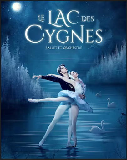 Illustration. Dôme, Charleroi. Production FranceConcert. Le Lac des Cygnes - Ballet et orchestre. 2025-04-09